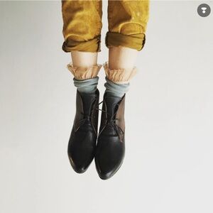 Free People BED STU two toned leather bootie sz 7